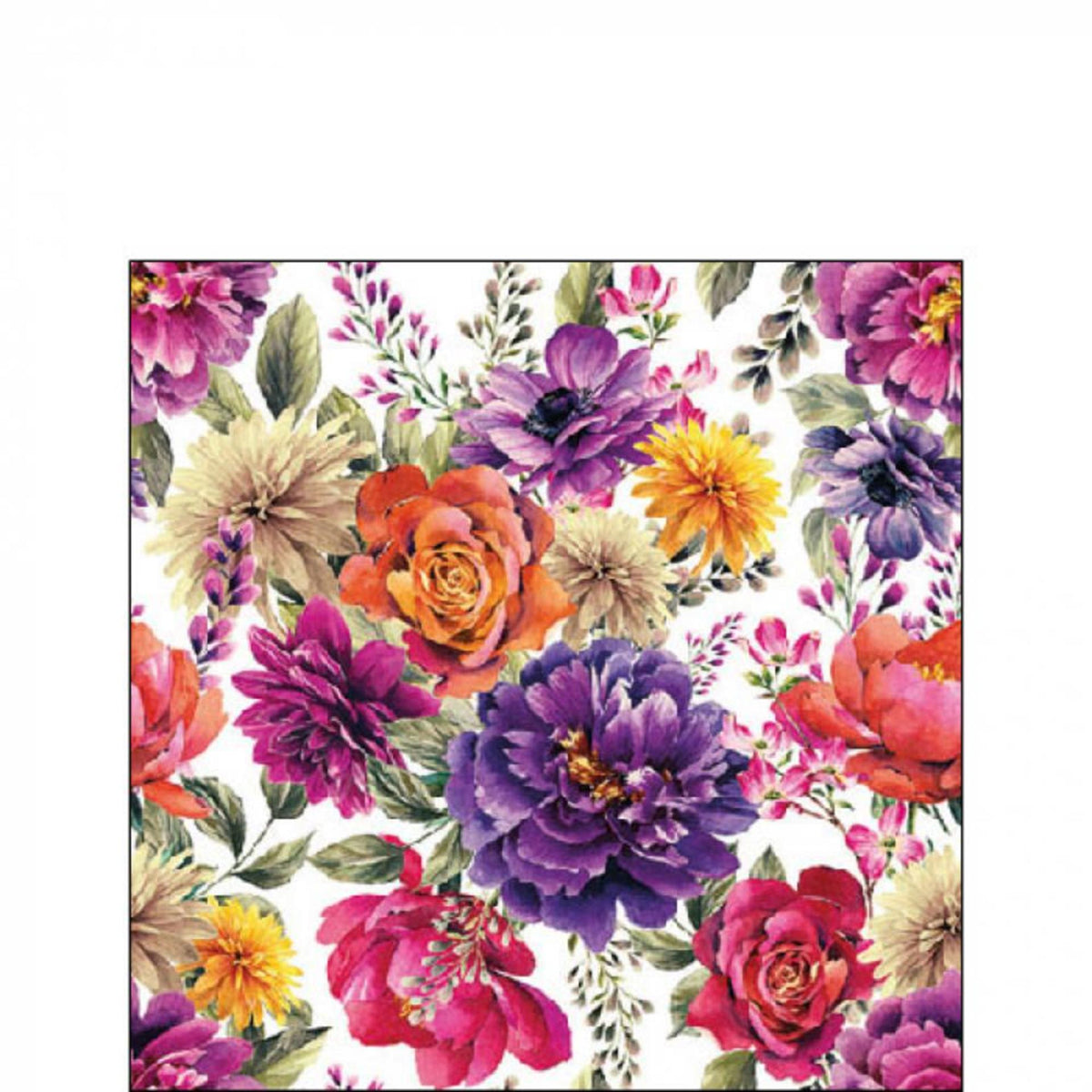 Serwetka Ambiente 25cm Anne White FSC mix