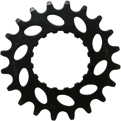 KMC Gear Bosch Gen 2 Super wąskie 21T przed czarnym