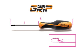 Wkrętaki Beta do śrub krzyżakowych Phillips® 1262 4,5x80 - 012620009