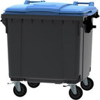 Opbergkrat bl gs unbranded 4wh 1100l lid