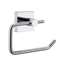 Uchwyt na papier toaletowy Tesa® ekkro, metal chromowany na wysoki połysk, samoprzylepny
