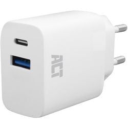 Ładowarka USB akt ac2122 biała