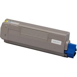 Kaseta z tonerem OKI C610, oryginalna żółta