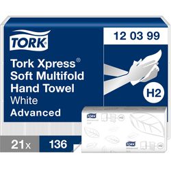 Ręcznik Tork 120399 h2 biały