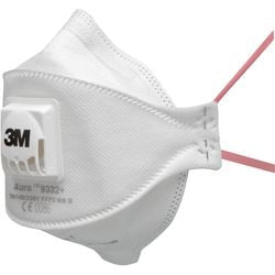 Maska przeciwpyłowa 3m aura Comfort Cool Flow, ffp3, z zaworem, opakowanie 2 szt