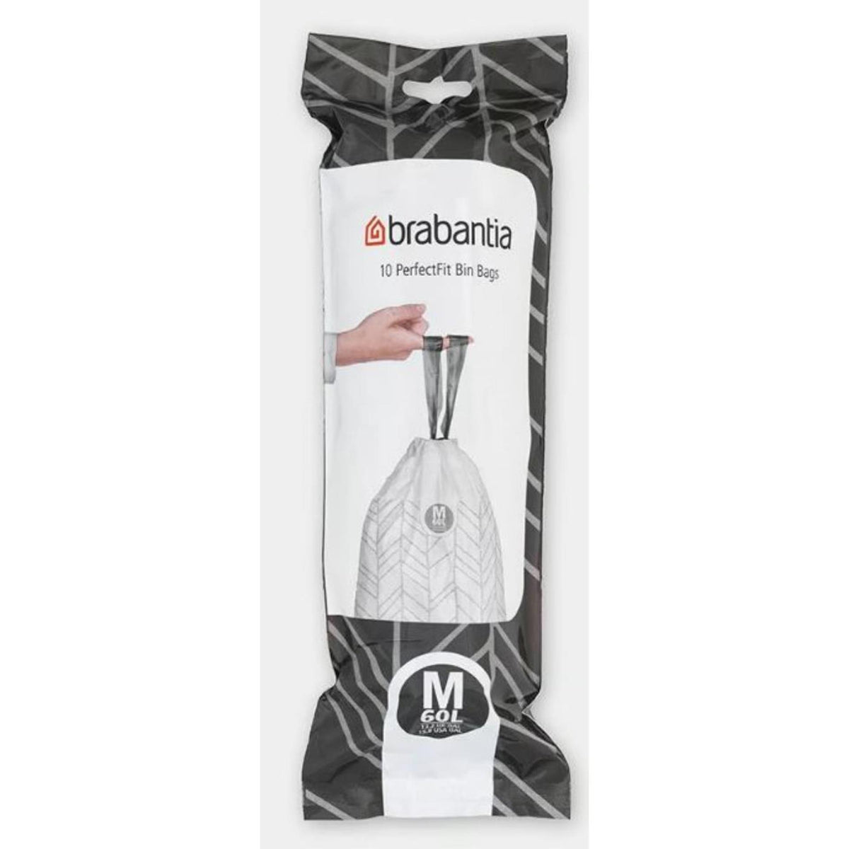 Worek na odpady Brabantia m 60l w rolce z 10 workami