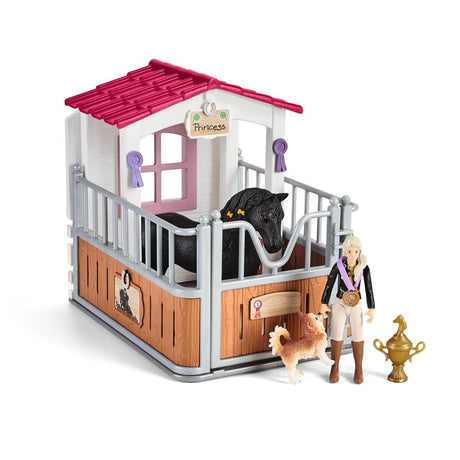 Pudełko na klub dla koni Schleich z klubem dla koni Tori i Princess 42437