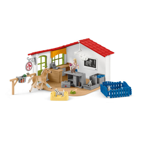 Praktyka weterynaryjna Schleich Farm World ze zwierzętami 42502