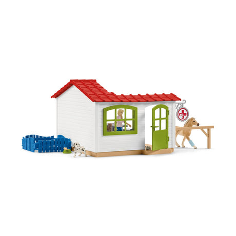 Praktyka weterynaryjna Schleich Farm World ze zwierzętami 42502
