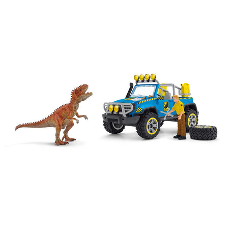 Dinozaury Schleicha Pojazd terenowy z WACHTPOST 41464