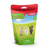 Schleich Farm World Chicken Friends - zestaw figurek - zabawki dla dzieci dla chłopców i dziewcząt - 42574