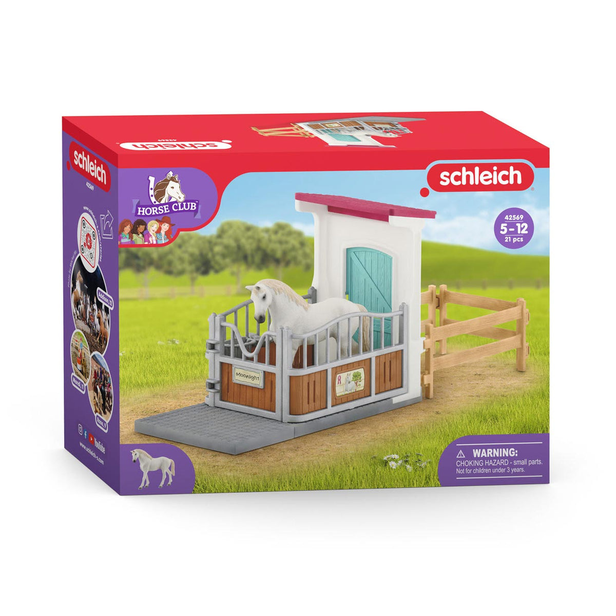 Pudełko dla koni Schleich Horse Club 42569