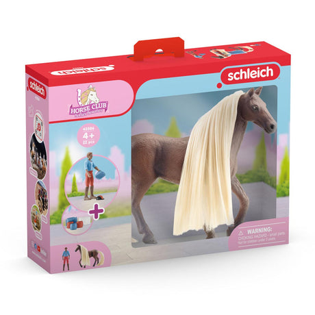 Zestaw startowy klubu konnego Schleich Leo Rocky 42586