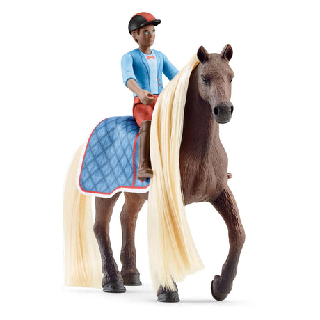 Zestaw startowy klubu konnego Schleich Leo Rocky 42586