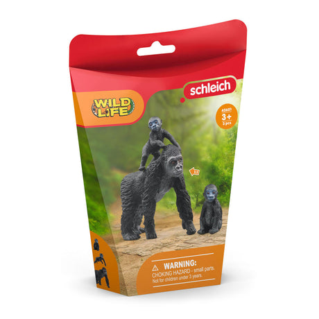 Rodzina goryli dzikich Schleich 42601