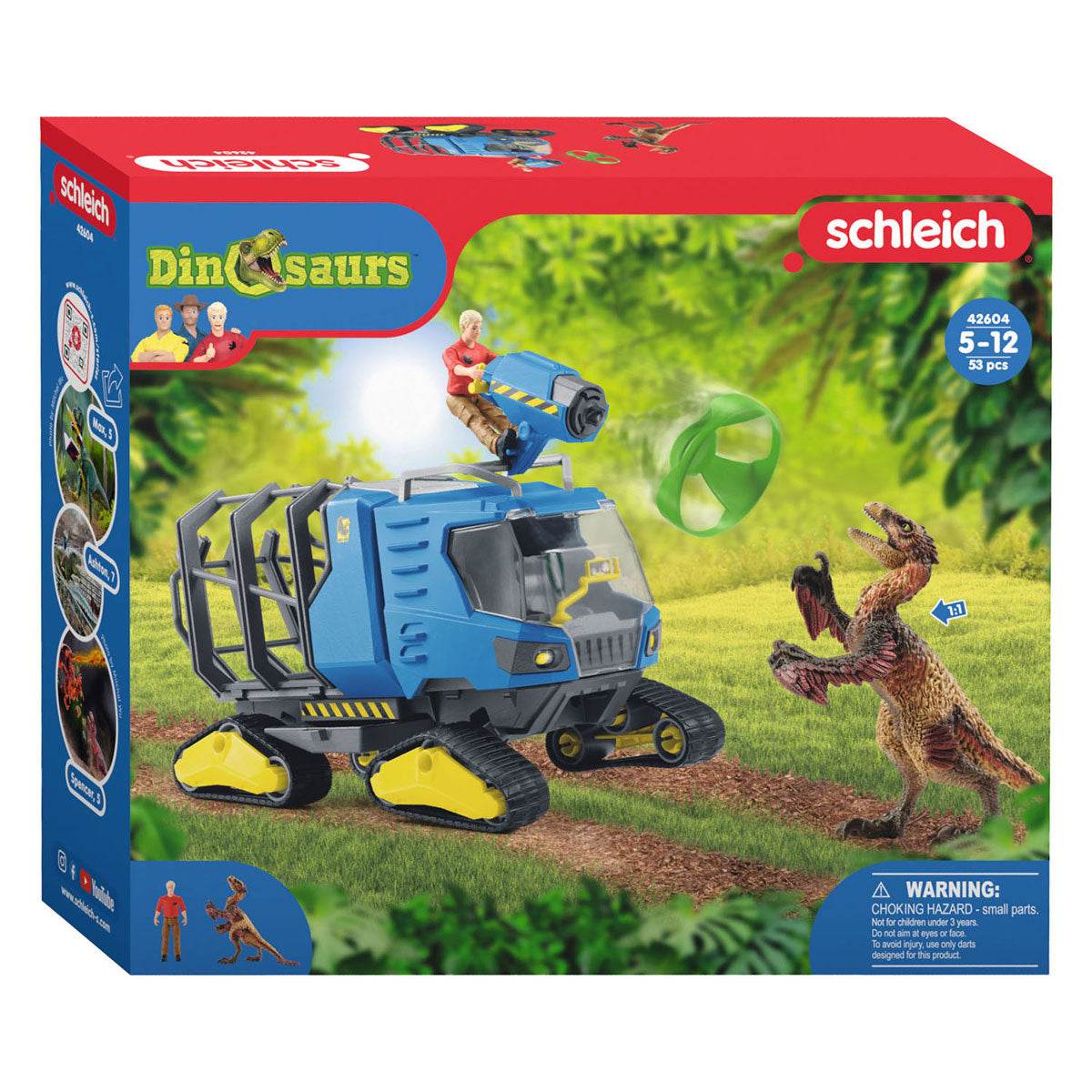 Pojazd terenowy Schleich Dinozaury 42604