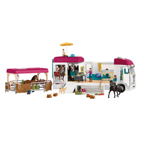 Ciężarówka dla koni firmy Schleich Horse Club 42619