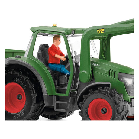 Ciągnik rolniczy Schleich Farm World z przyczepą 42608