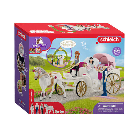 Powóz ślubny Schleich Horse Club 42641