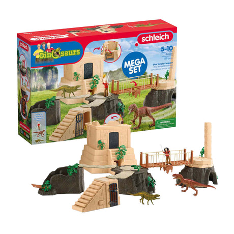 Podbój świątyni dinozaurów Schleich 42656