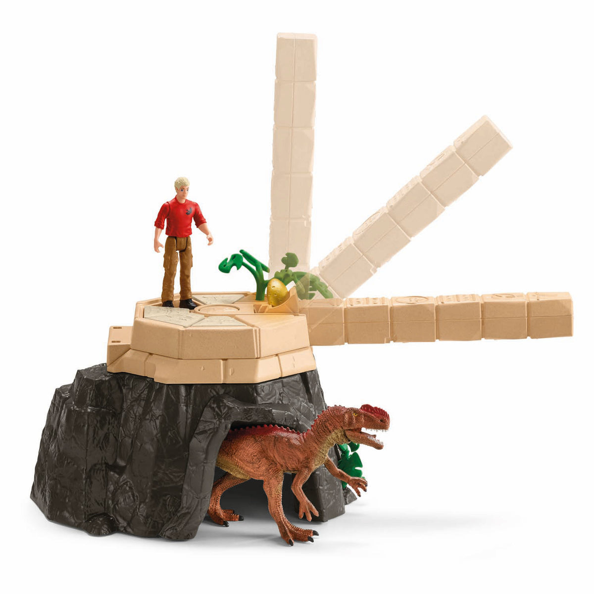 Podbój świątyni dinozaurów Schleich 42656