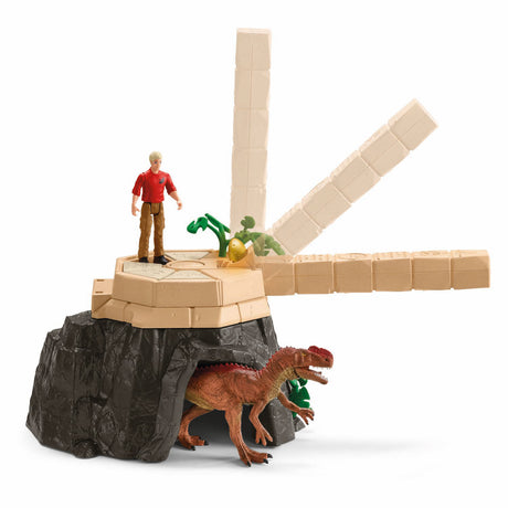 Podbój świątyni dinozaurów Schleich 42656