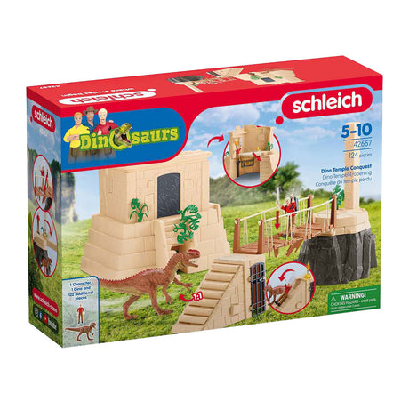 Schleich Dinozaury Podbój świątyni dinozaurów 42657