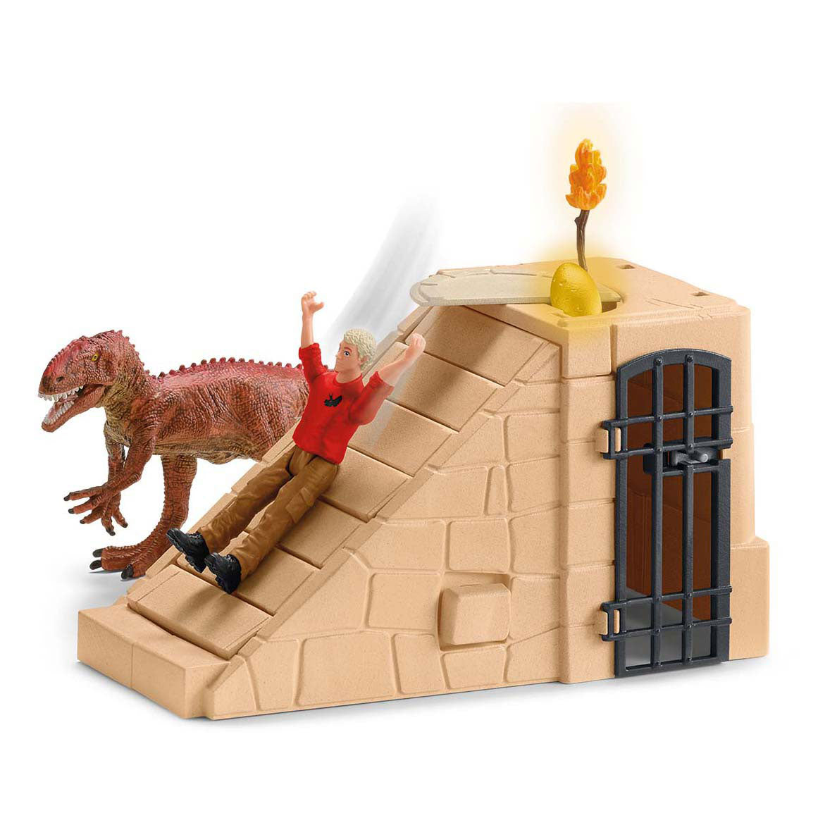 Schleich Dinozaury Podbój świątyni dinozaurów 42657