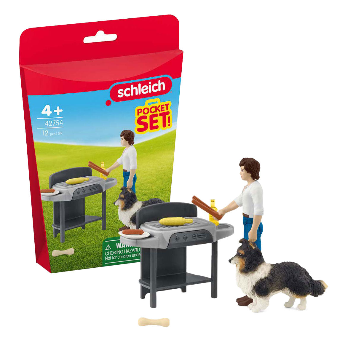 Grill klubowy dla koni Schleich z tomem - 42754