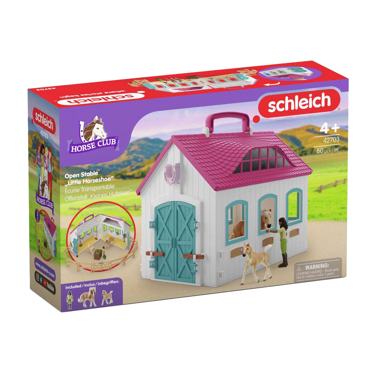 Klub koni Schleich - otwarta stajnia - 42703