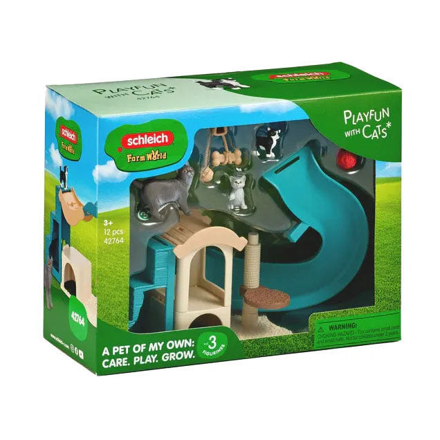 Zabawny świat farmy Schleich dla kotów 42764