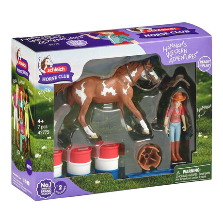Klub koni Schleich Przygoda Hanny na Zachodzie 42775