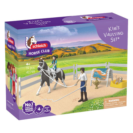 Zestaw do skoków Schleich Horse Club Kim 42799