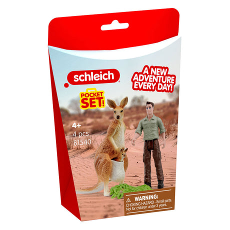 Wycieczka kangurem Schleich ze strażnikiem 81540