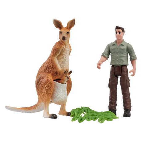 Wycieczka kangurem Schleich ze strażnikiem 81540