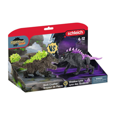 Schleich eldrador stworzenia cienisty ryś kontra łamacz skał -70827