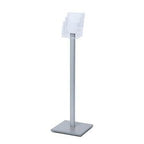 Stojak na ulotki mb3c160 2950 g srebrny