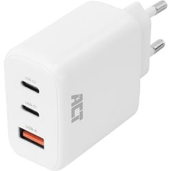 Ładowarka USB działa w kolorze białym