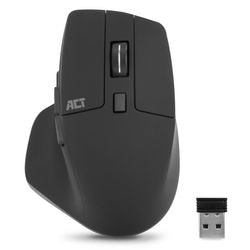 Mysz akt czarna 120 mm x 50 mm x 80 mm