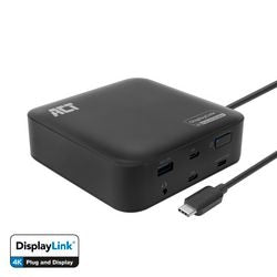 Stacja dokująca Act Connectivity USB-C ac7150 (czarna)