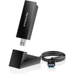 Adapter sieciowy Netgear AX3000 USB 3.0 WiFi (A8000) (czarny)
