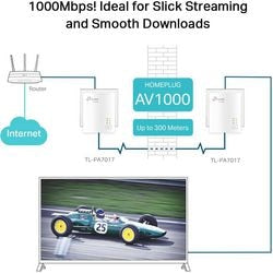 TP-Link TP-Link AV1000 Gigabit Powerline Zestaw startowy