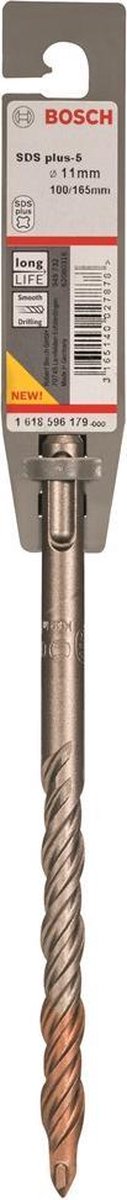 Bosch - wiertarki udarowe sds-plus-5 11x100x165 mm