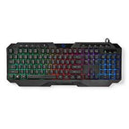 Ty klawiatura nedis gkbd110bkus czarna