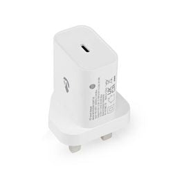 Ładowarka ścienna Nedis wcpd20w102wtuk biała