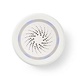 Alarm nedis smartlife wifisi10cwt biały