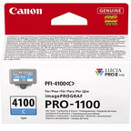 Wkład atramentowy Canon PFI-4100c, oryginalny, błękitny