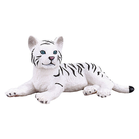 Mojo Wildlife White Tiger Welp leżący - 387015