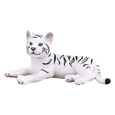 Mojo Wildlife White Tiger Welp leżący - 387015
