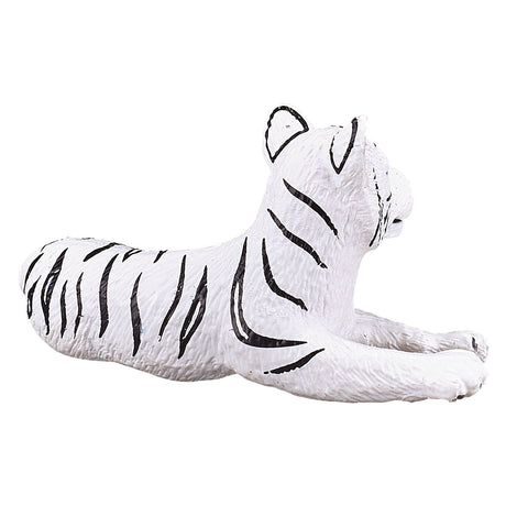 Mojo Wildlife White Tiger Welp leżący - 387015